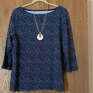 ❤️ Like New! Talbots 3/4 length sleeve top 2x